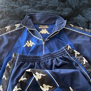 Mens Vintage Kappa 2 piece track suit